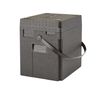 Professional grade insulated carrier Cam GoBox for beverages, top-loaded, with shoulder strap, 35 L., Cambro, capacity (number of bottles): 12 tall bottles of wine with a capacity of 0.75 L or 12 plastic mineral water bottles, 35L, Black, 420x335x(H)420mm