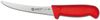 Nóż do trybowania Supra Colore, Ambrogio Sanelli, Supra colore, zakrzywione ostrze, czerwony, (L)290mm 1