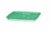 Víko pro nádobu CamSquares Fresh Pro, Cambro, pro nádoby o objemu 1,9 l a 3,8 l, Zelená, 191x191x(H)19mm