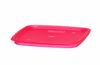 Vāks CamSquares Fresh Pro tvertnei, Cambro, 5,7 l un 7,6 l tvertnēm, Sarkans, 229x229x(H)19mm