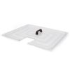 Pokrywka do pojemnika GN 2/1 do SmartVide, Sammic, GN 2/1, biały, 650x530mm