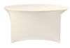 Table cover round, HENDI, Cream, ⌀1800x(H)760mm 2