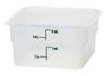 Transparentní polypropylenová nádoba na potraviny CamSquare, Cambro, Camsquare, 11,4 l, 11,4L, Průhledná, 256x310x(H)210mm 4