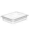 Camwear GN 1/2 polycarbonate container., Cambro, GN 1/2, 3,9L, Transparent, 325x260x(H)65mm 2