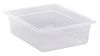 Container GN 1/2 transparent polypropylene., Cambro, GN 1/2, 5,9L, Transparent, 325x260x(H)100mm 2