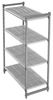 Camshelving Basics Plus storage rack made of composite plastic with 4 vented shelves, Cambro, 915x460x(H)1830mm 2