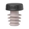 Stopper with cap, BarUp, Black, 6 pcs., ⌀xmm 2