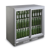 208L Barmatic Candour Double Door Undercounter Refrigerator, Stainless Steel, Barmatic, Barmatic, Silver, 230V/175W 1