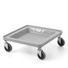 Cart for 500×500 mm universal racks, AmerBox, grey, Light grey, 500x500x(H)180mm 3