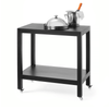 Madeira Oak Server Cart, Black 1