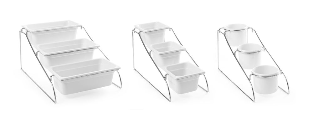 Buffetständer mit Behältern