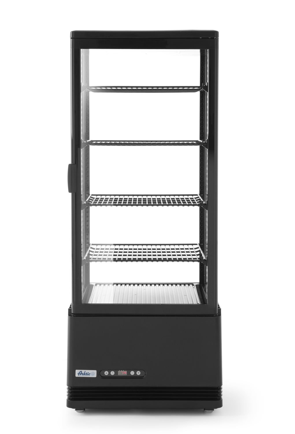 Chlazená skříň displeje, 98 l, Arktic, Černá, 230V/210W, 444x397x(H)1100mm Chlazená vitrína Arktic 98 l