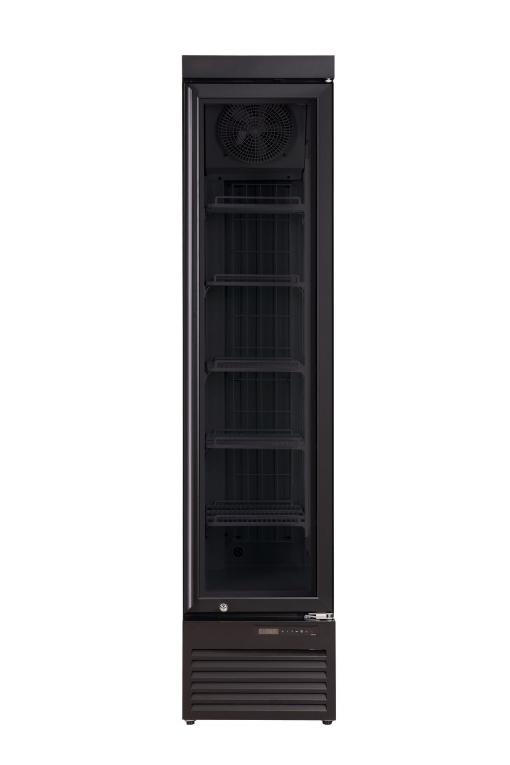 Mrazicí vitrína SLIM, Arktic, 117L, Černá, 230V/350W, 420x600x(H)1880mm Mrazicí vitrína SLIM Arktic 117L