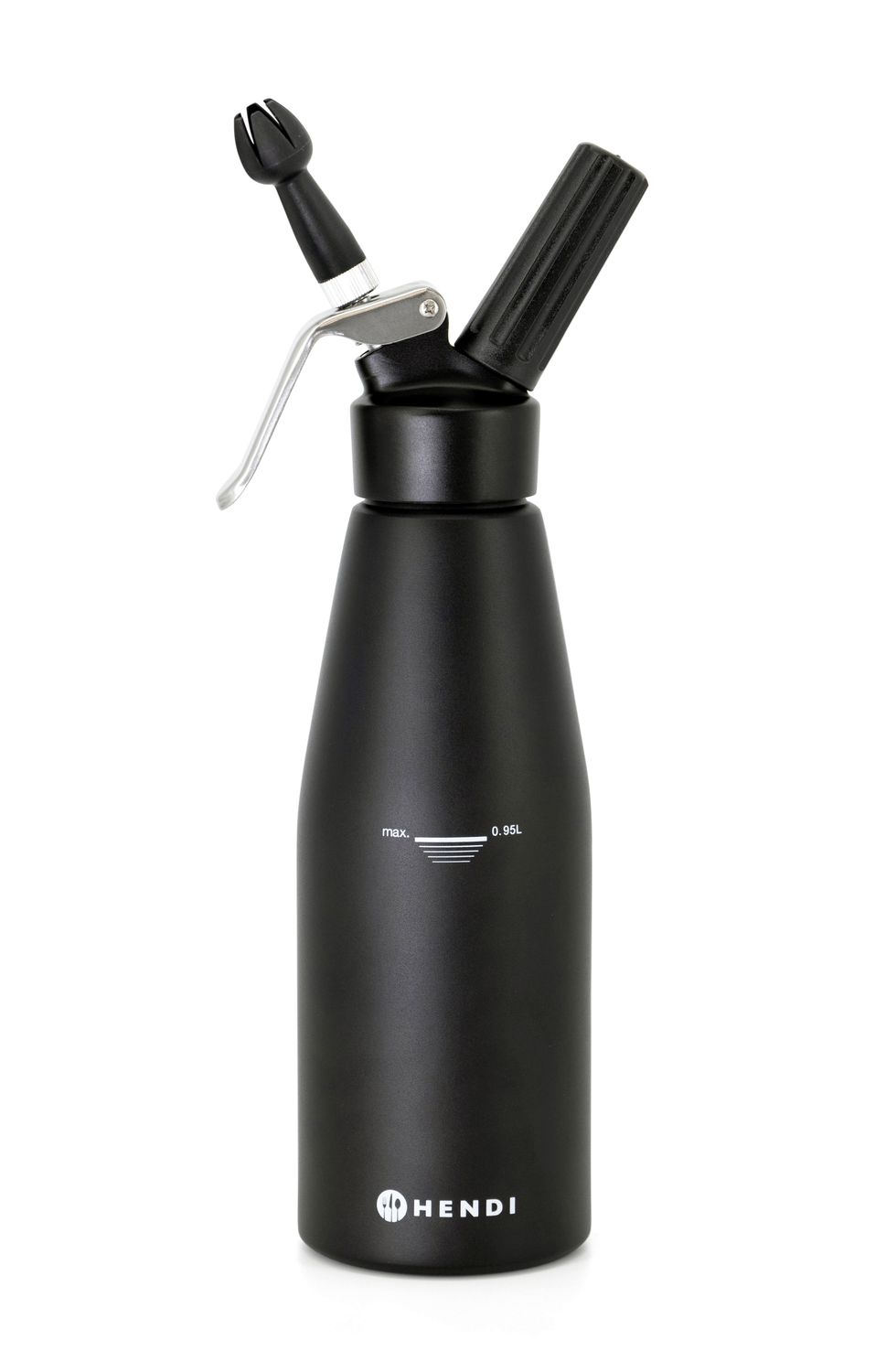 Láhev na šlehačku HENDI Kitchen Line 0,95L černá