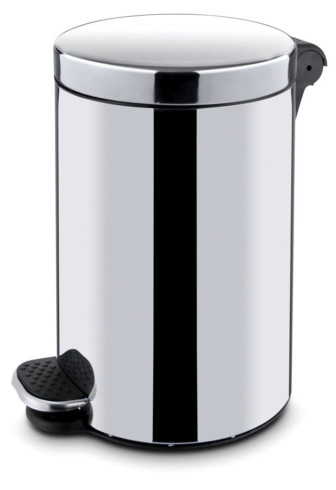 Kulatý pedálový odpadkový koš HENDI 30L