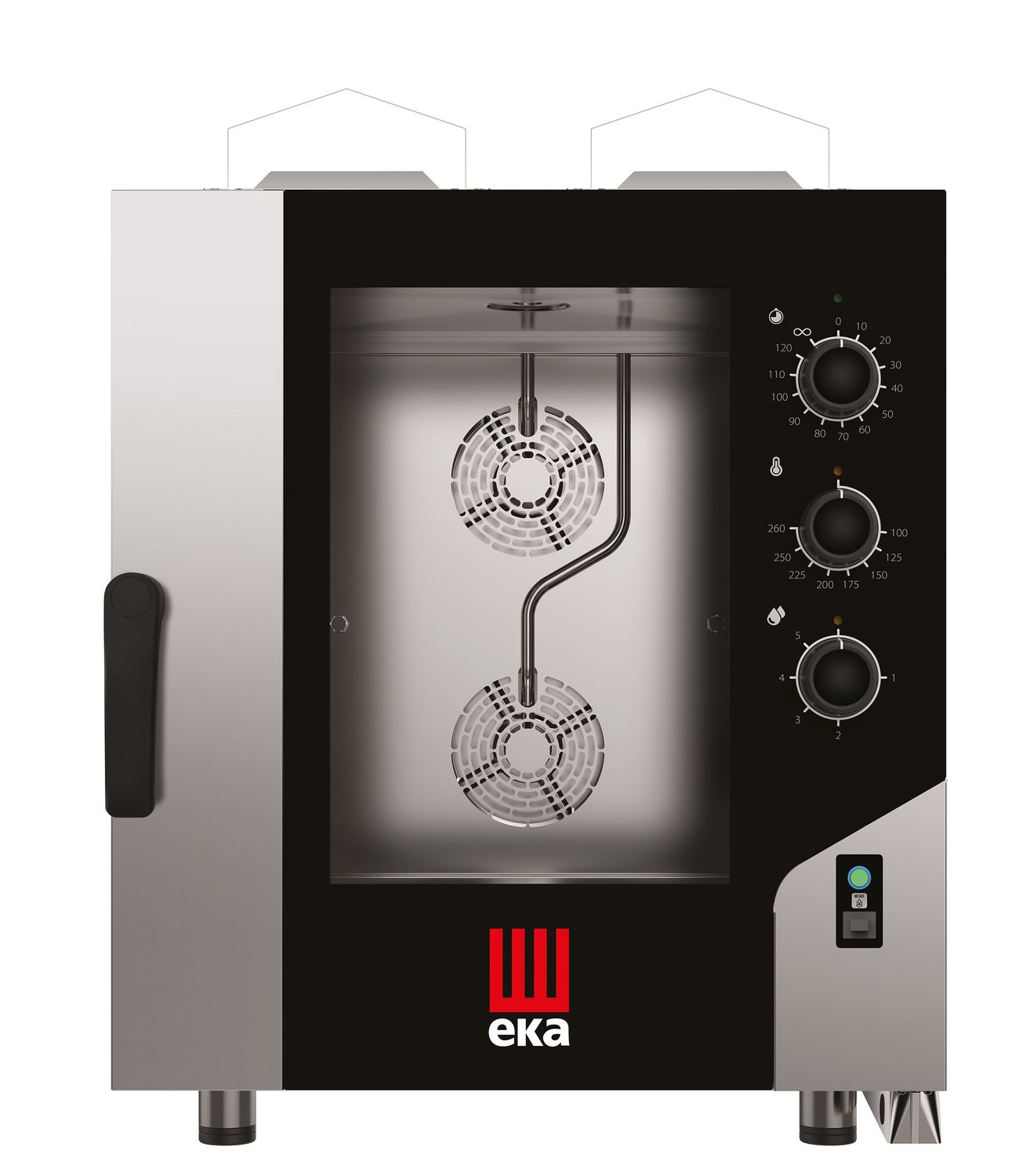 Konvektomat Millennial Smart Gastro, 7xGN1/1 - ovládaná elektromechanicky, plynová, Tecnoeka, 230V/500W, 13500kW, 730x855x(H)951mm Konvektomat Millennial Smart Gastro