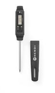 Pocket thermometer with probe