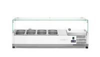 Vitrina de prezentare GN 1/3, Arktic, 4x GN 1/3, 230V/180W, 1208x400x(H)456mm