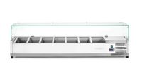 Vitrina de prezentare GN 1/3, Arktic, 7x GN 1/3, GN 1/3, 42L, 230V/180W, 420x1605x(H)460mm