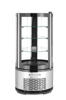 Vitrina rotunda de prezentare prajituri , Arktic, 230V/210W, ⌀480x(H)1065mm