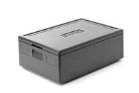 Thermobox, HENDI, Kitchen Line, GN 1/1, 53L, Zwart, 685x485x(H)260mm