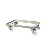 Trolley für Pizzateigboxen, AmerBox, Hellgrau, 600x400mm