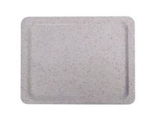 Polyester tray for self-service restaurants, AmerBox, GN 1/2, Granite, 325x265mm, Rectangular