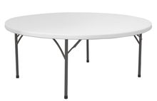 Buffet table round foldable, HENDI, max. load: 250 kg, ⌀1800x(H)740mm