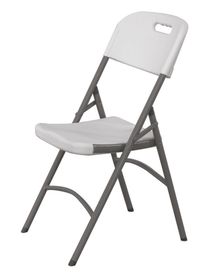 Catering chair, AmerBox, max. load 175 kg., White, 540x440x(H)840mm