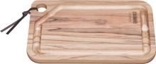 Ristkülikukujuline tiigipuust serveerimislaud Churrasco, Tramontina, 330x200x18 mm, 330x200x(H)18mm