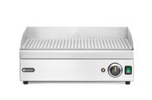 Grillplatte gerillt, HENDI, Kitchen Line, 220-240V/2400W, 527x404x(H)233mm