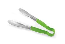 Servírovací kleště HACCP 250 mm, HENDI, Zelená, (L)250mm