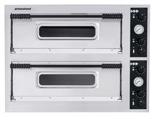 Piec do pizzy Basic Slim, Prismafood, 2 komory, 400V/12000W, 1305x600x(H)745mm