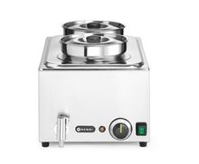 Set: Bain-Marie Ranger + 2x 4L Container mit Deckel, HENDI, 8L, 220-240V/1000W, 604x332x(H)315mm