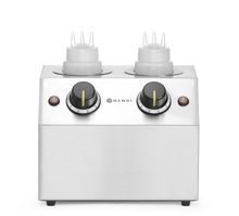 Saucenwärmer doppelt, HENDI, 1,3L, 220-240V/400W, 270x223x(H)282mm