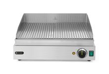 Grillplatte, HENDI, Profi Line, gerillte Ausführung, 230V/2400W, 527x404x(H)233mm