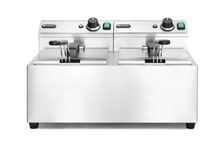 Frytownica manualna, 2 × 8 l, HENDI, Profi Line, 16L, 230V/7000W, 605x460x(H)369mm