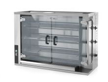 Plynový rožeň pro 12-15 kuřat, HENDI, 1150x472x(H)795mm