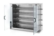 Plynový rožeň pro 16-20 kuřat, HENDI, 1150x472x(H)981mm