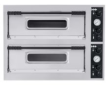 Piec do pizzy Basic XL 44, Prismafood, 2 komory, 400V/12000W, 1000x955x(H)745mm