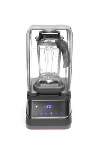 Digital bar blender with sound enclosure , HENDI, 2,5L, Black, 220-240V/1680W, 250x300x(H)546mm