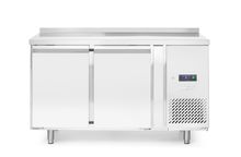 Refrigerated counter, 2 doors, Arktic, Profi Line, With backsplash, GN 1/1, 230V/250W, 1360x700x(H)879mm