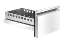 Drawer with rails – 2-piece set, Arktic, Profi Line, 300x545x(H)145mm