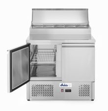 Two door salad counter with raised GN display 300L, Arktic, 169L, 230V/310W, 700x915x(H)1030mm