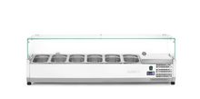 Aufsatz-Kühlvitrine Gastronorm 1/3, Arktic, 6x GN 1/3, 230V/180W, 1405x420x(H)456mm