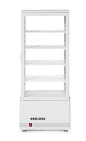 Witryna chłodnicza nastawna, 98 l, Arktic, biały, 230V/210W, 397x444x(H)1100mm