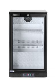 Kühlschrank hinten mit einer Tür, Arktic, 86L, Schwarz, 220-240V/120W, 500x530x(H)865mm