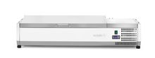 Aufsatz-Kühlvitrine Gastronorm 1/3, Arktic, 4x GN 1/3, 230V/180W, 1205x420x(H)630mm