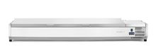 Aufsatz-Kühlvitrine Gastronorm 1/3, Arktic, 6x GN 1/3, 230V/180W, 1405x420x(H)630mm