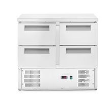 Refrigerated counter with 4 drawers, Arktic, GN 1/1, 112L, 220-240V/143W, 900x700x(H)855mm